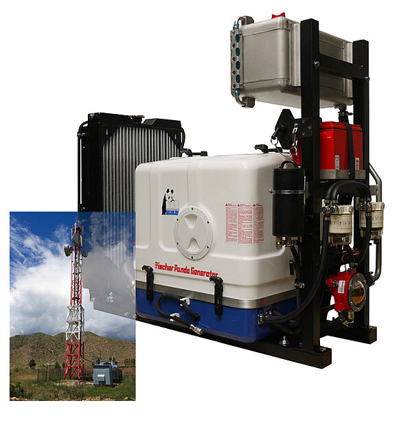 Panda 6000 HBS - Hybrid-Backup-System for Telecom & OFF-GRID Applications